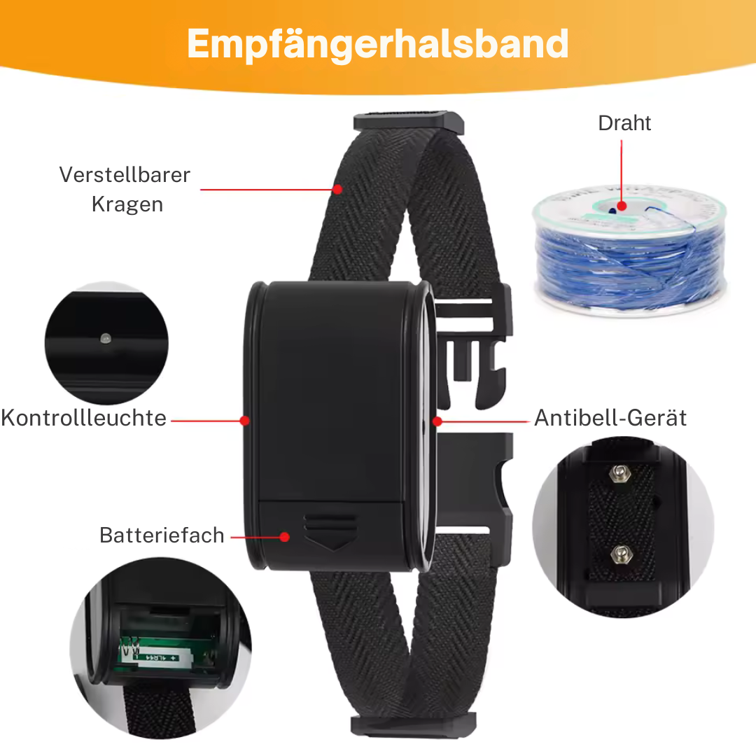 Haustier-Schutzzaun – unsichtbar, sicher & wasserfest für Hunde