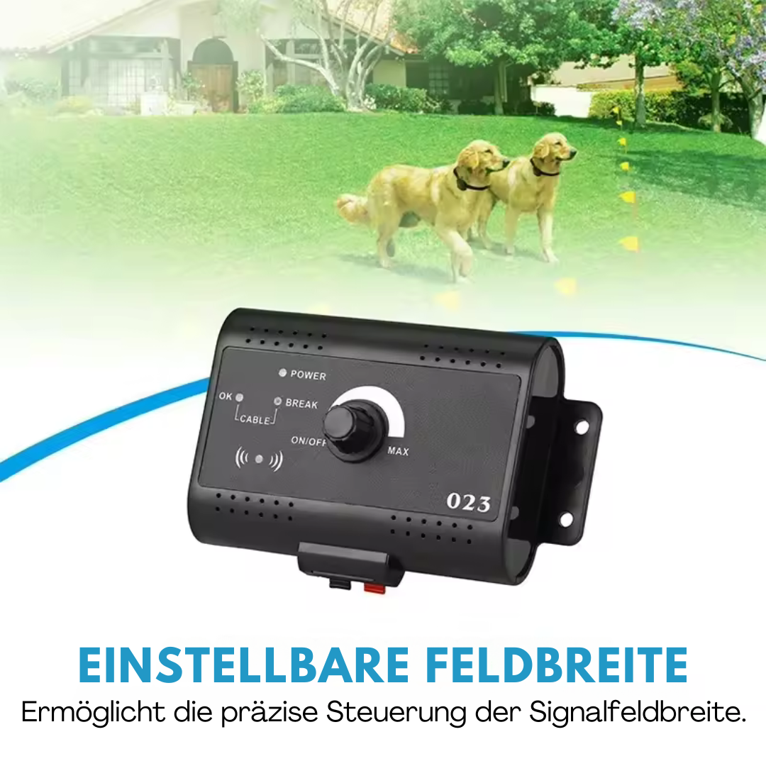 Haustier-Schutzzaun – unsichtbar, sicher & wasserfest für Hunde