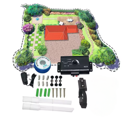 Haustier-Schutzzaun – unsichtbar, sicher & wasserfest für Hunde