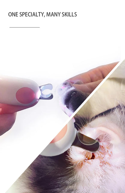 Profi-Tiernagelschneider mit Licht & Sicherheitsverschluss