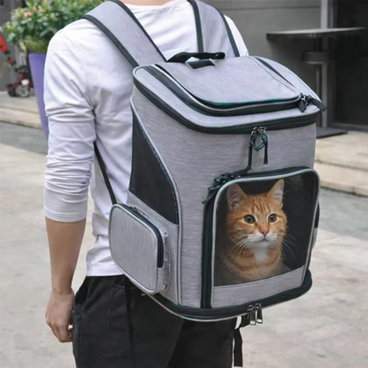 Hochwertige Haustier-Reisetasche mit Sicherheitsclip