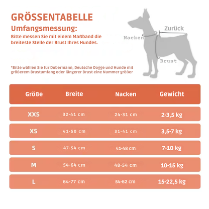 Hochwertiges, atmungsaktives Hundegeschirr – bequem, sicher und verstellbar