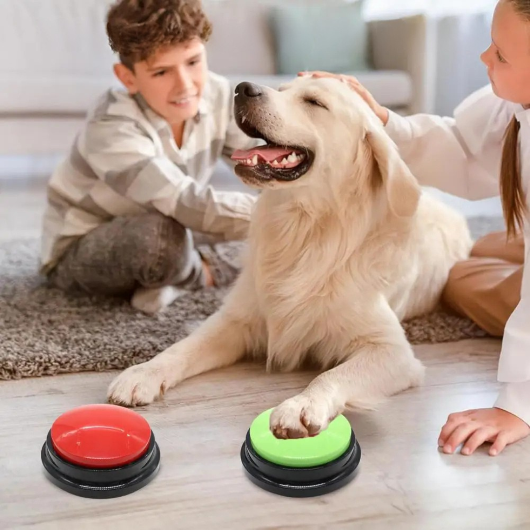 Hund & Katze Sprech-Buttons – Trainiere dein Tier mit Sprachbefehlen