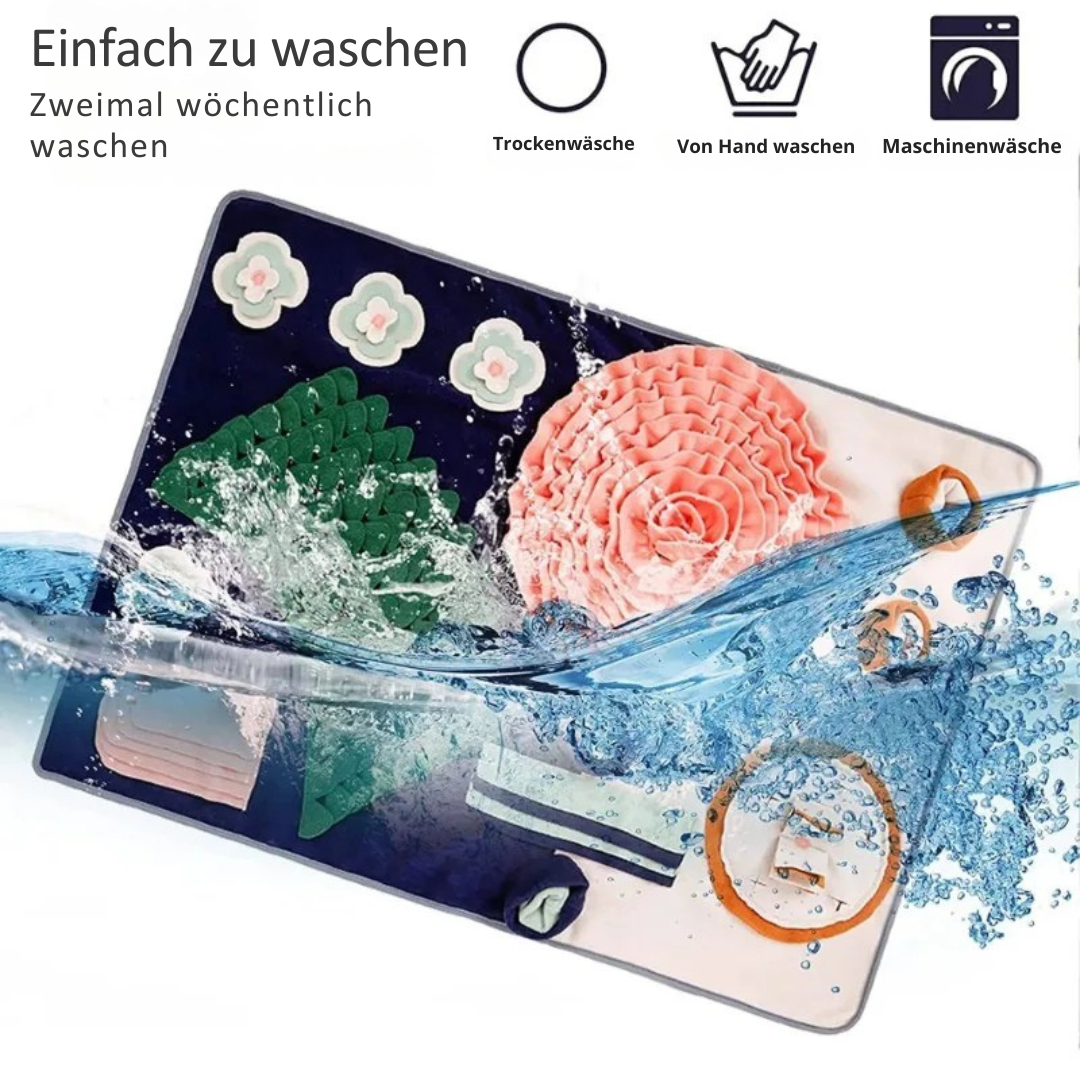 Hunde Schnüffelmatte – Stressabbau & langsames Fressen