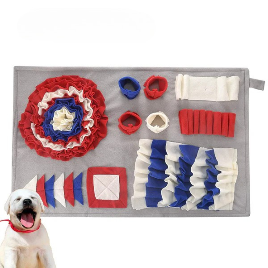 Hunde Schnüffelmatte – Stressabbau & langsames Fressen