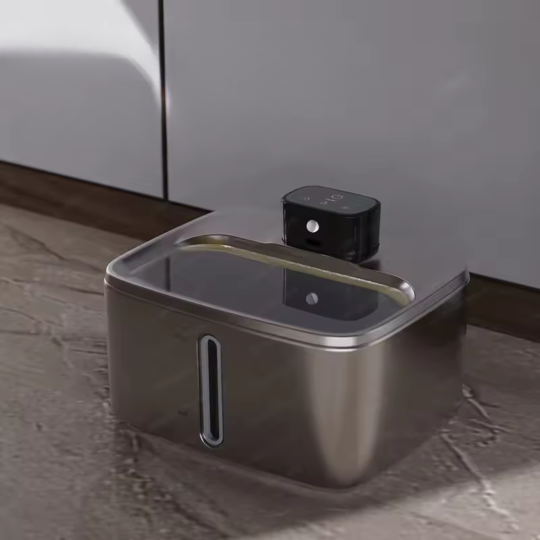 Intelligenter Edelstahl-Trinkbrunnen für Hunde & Katzen – 4 L