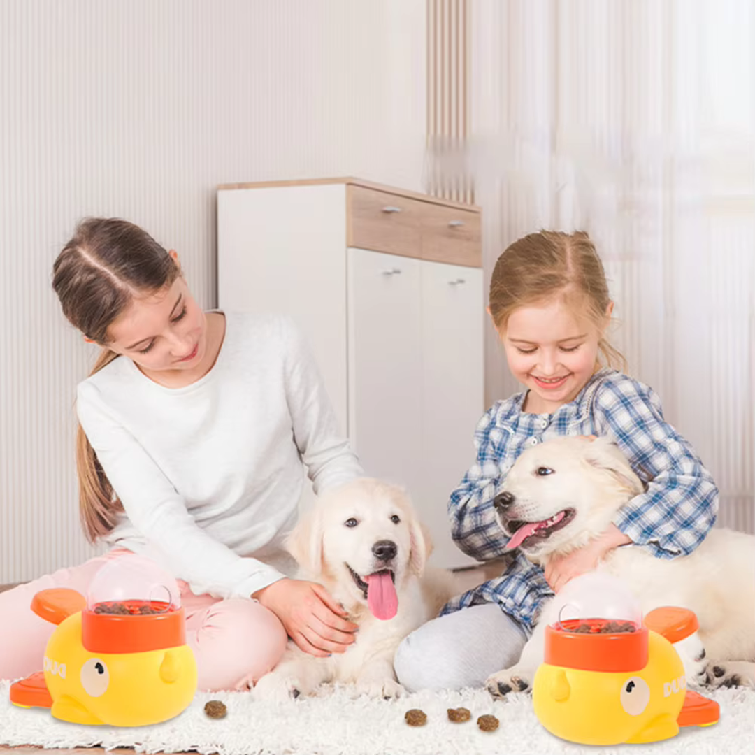 Interaktiver Futterspender in Form einer Ente für Hunde 🪿