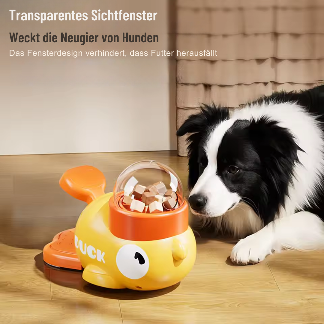 Interaktiver Futterspender in Form einer Ente für Hunde 🪿