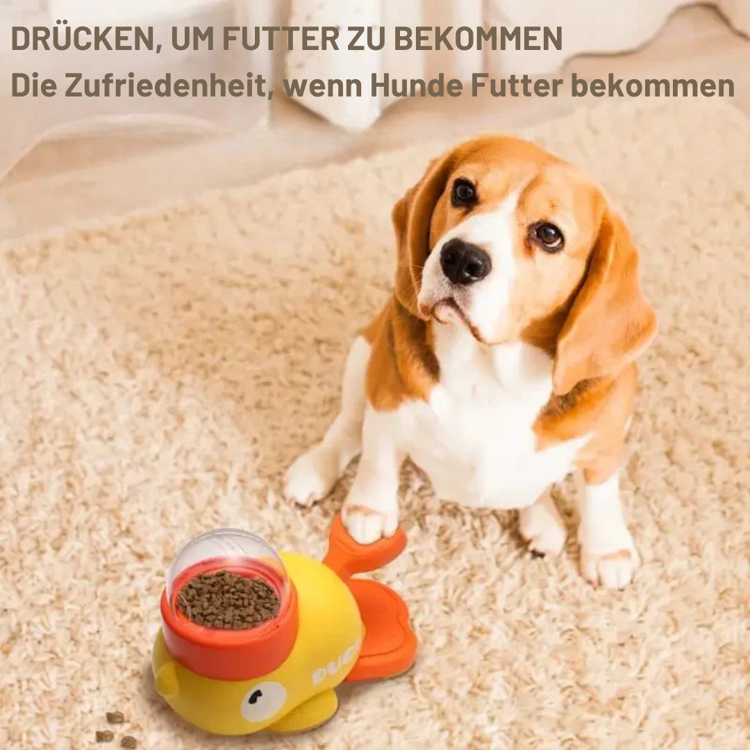 Interaktiver Futterspender in Form einer Ente für Hunde 🪿