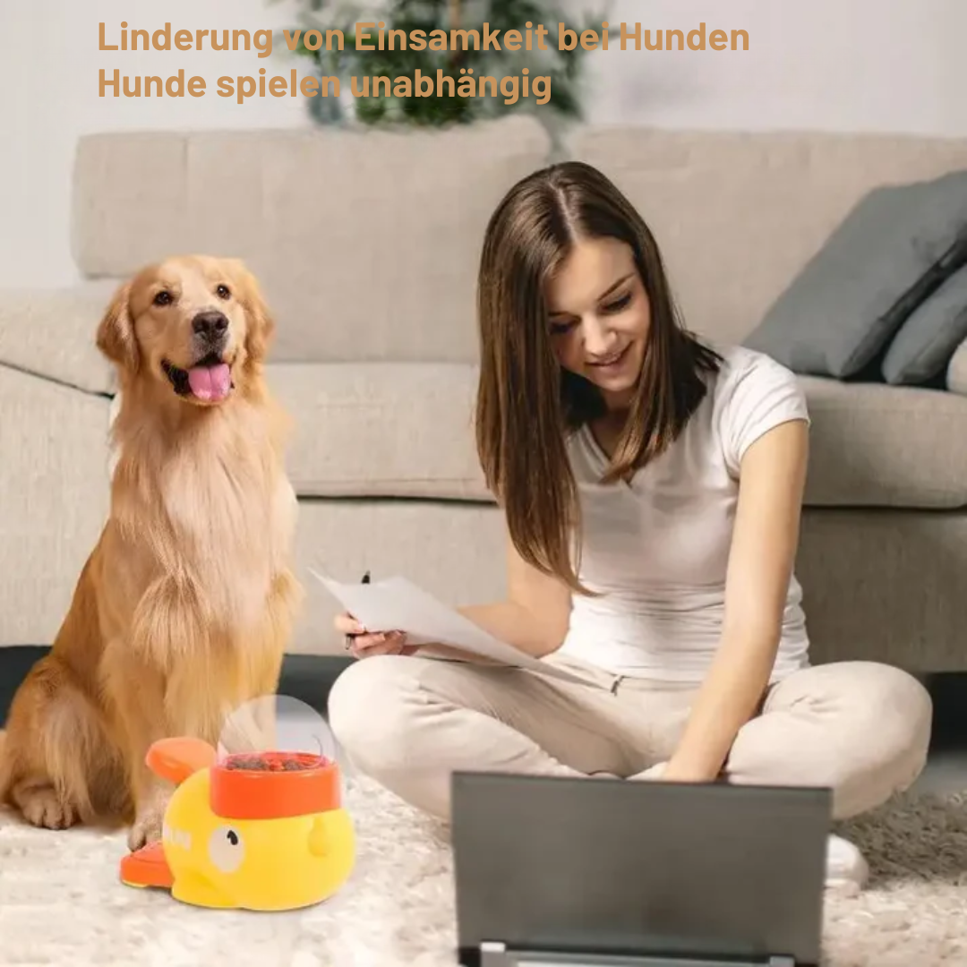 Interaktiver Futterspender in Form einer Ente für Hunde 🪿