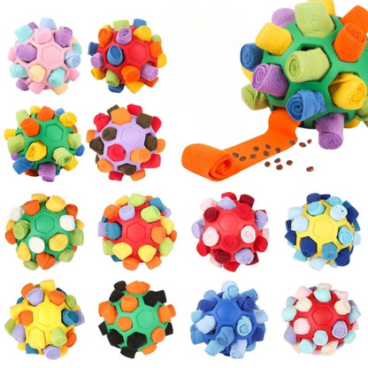 Interaktiver Schnüffelball – Beschäftigung & Spielspaß für Haustiere 🧠