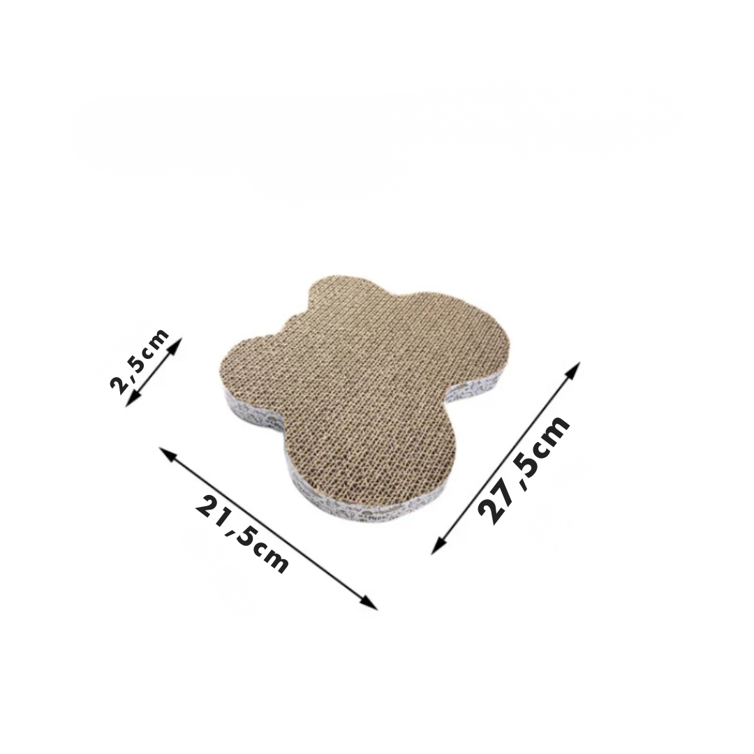 Katzen Kratzpad aus Wellpappe – robust, wendbar & möbelschonend