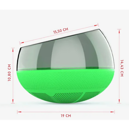 Kippsicherer Slow Feeder-Napf – Raumkapsel-Design für Hunde und Katzen 🚀