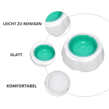 Kühlschale: Kühlender Futter- und Wassernapf für Haustiere