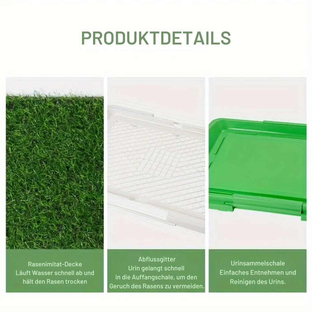 Kunstrasen Hundetoilette – Hygienisch, stabil & perfekt fürs Training 🐾