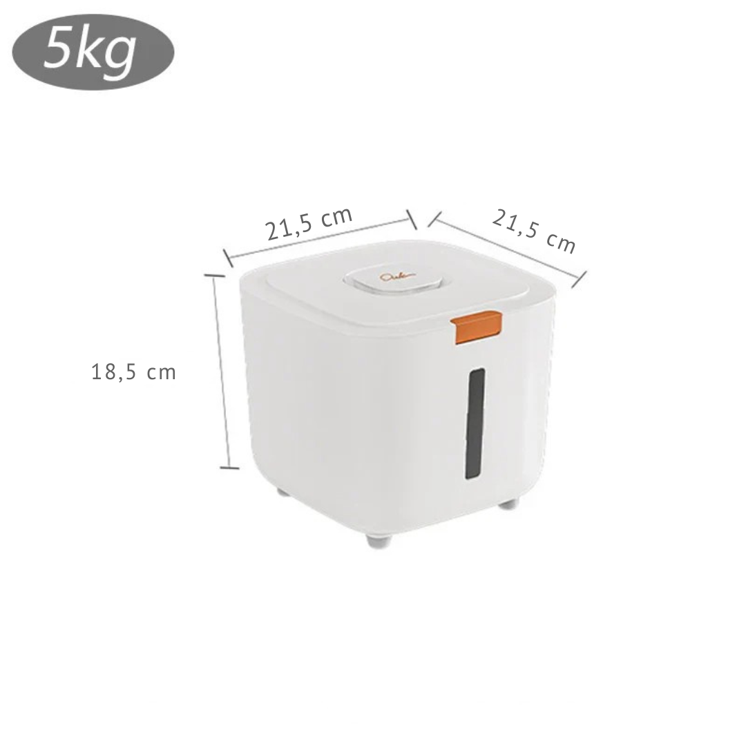 Luftdichter Tierfutterbehälter – Trockenfutter frisch halten & stilvoll lagern