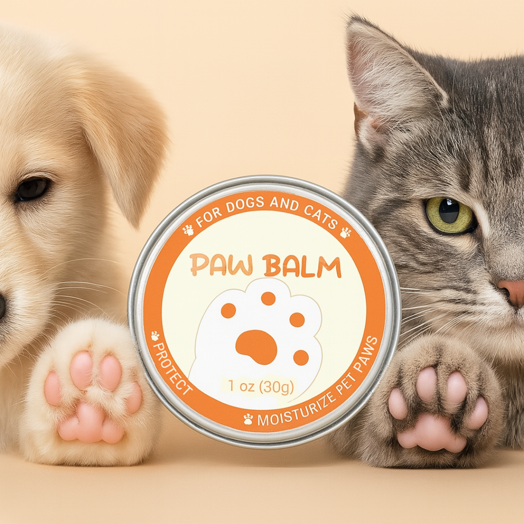 Natürlicher Pfotenschutz – Pflege für trockene Pfoten & Nasen