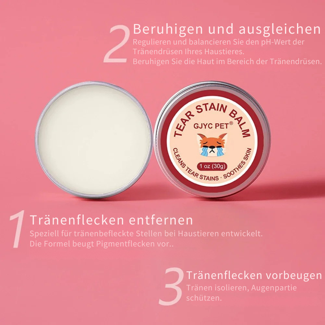 Natürlicher Tränenbalsam für Hunde & Katzen – Sanfte Augenpflege 🌿