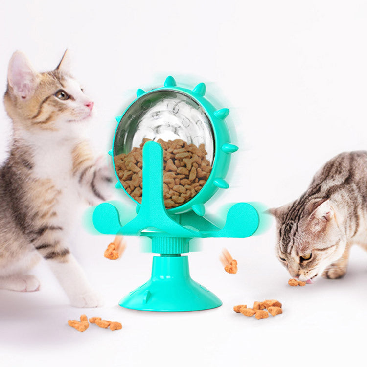 Interaktiver Futterspender im Laufrad – Langsamer Futterspender & Training