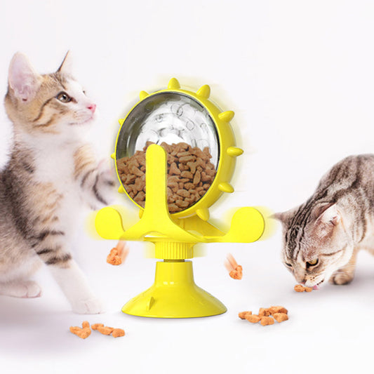 Interaktiver Futterspender im Laufrad – Langsamer Futterspender & Training