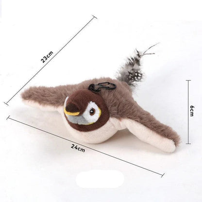 Flattervogel – Flattert und zwitschert wie echt! - Fluffy Adventures Haustiershop Default Title Mein Shop Interaktives Katzenspielzeug Flattervogel – Flattert und zwitschert wie echt! Interaktives Katzenspielzeug Mein Shop Default Title Fluffy Adventures Haustiershop