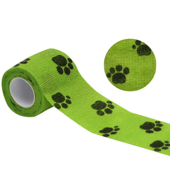 Selbsthaftende elastische Tierverbände – Komfortabler Schutz und Unterstützung für Pfoten und Gelenke