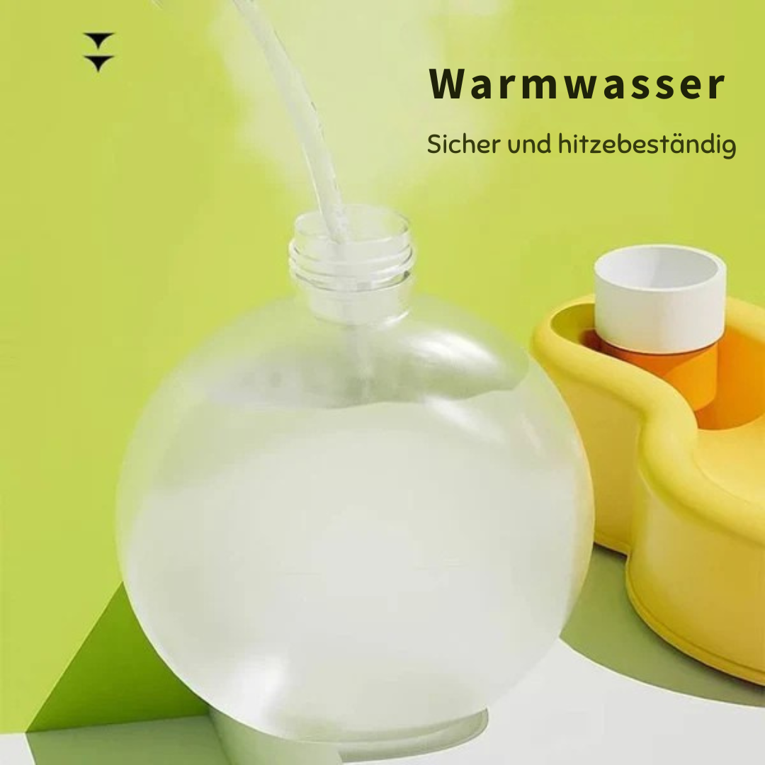 Outdoor Haustier-Wasserflasche – 500ml Spender & Napf in Einem