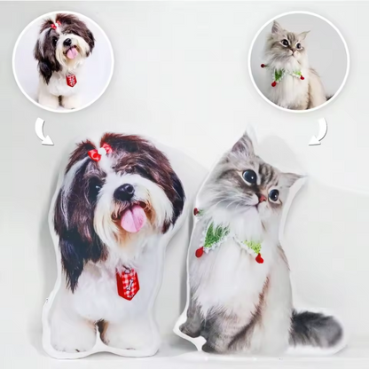 Personalisiertes Kissen mit Haustierfoto – Dein Liebling als Kuschelkissen! 🐾❤️