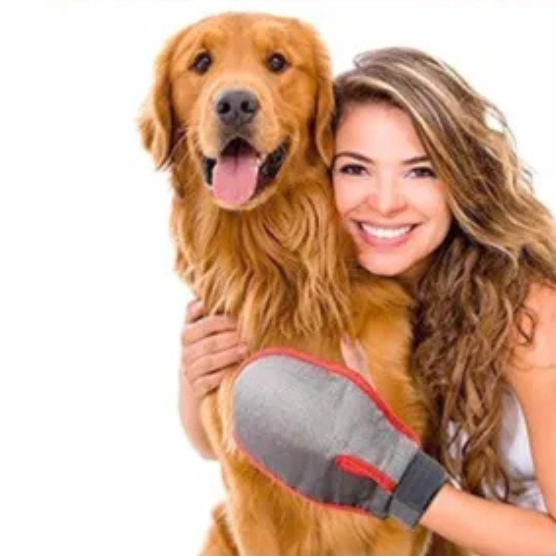 Pflege-Massagehandschuh – Entfernt lose Haare & massiert sanft