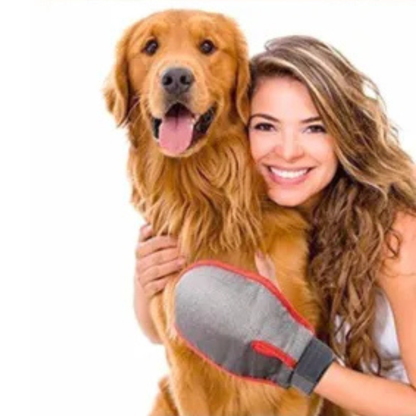 Pflege-Massagehandschuh – Entfernt lose Haare & massiert sanft