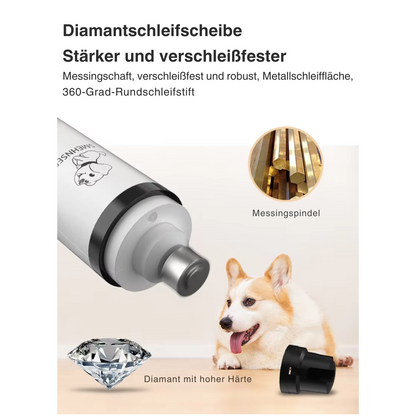 PfotenPerfekt LED-Krallenschleifer – Leise, sicher & effektiv!