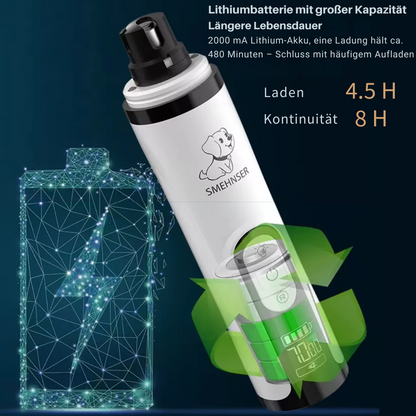 PfotenPerfekt LED-Krallenschleifer – Leise, sicher & effektiv!