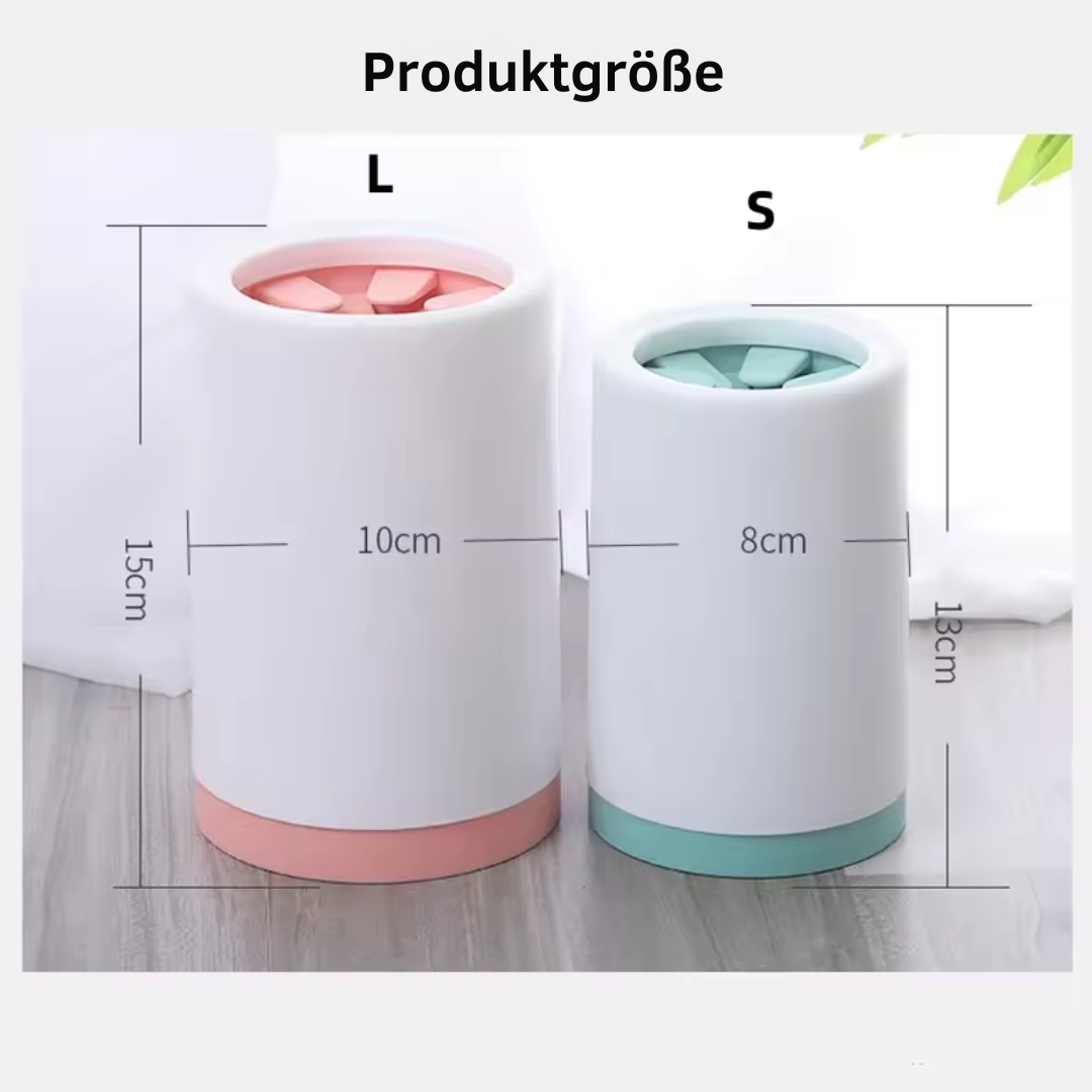 Pfotenreiniger mit Silikonborsten – Sanfte & schnelle Pfotenreinigung