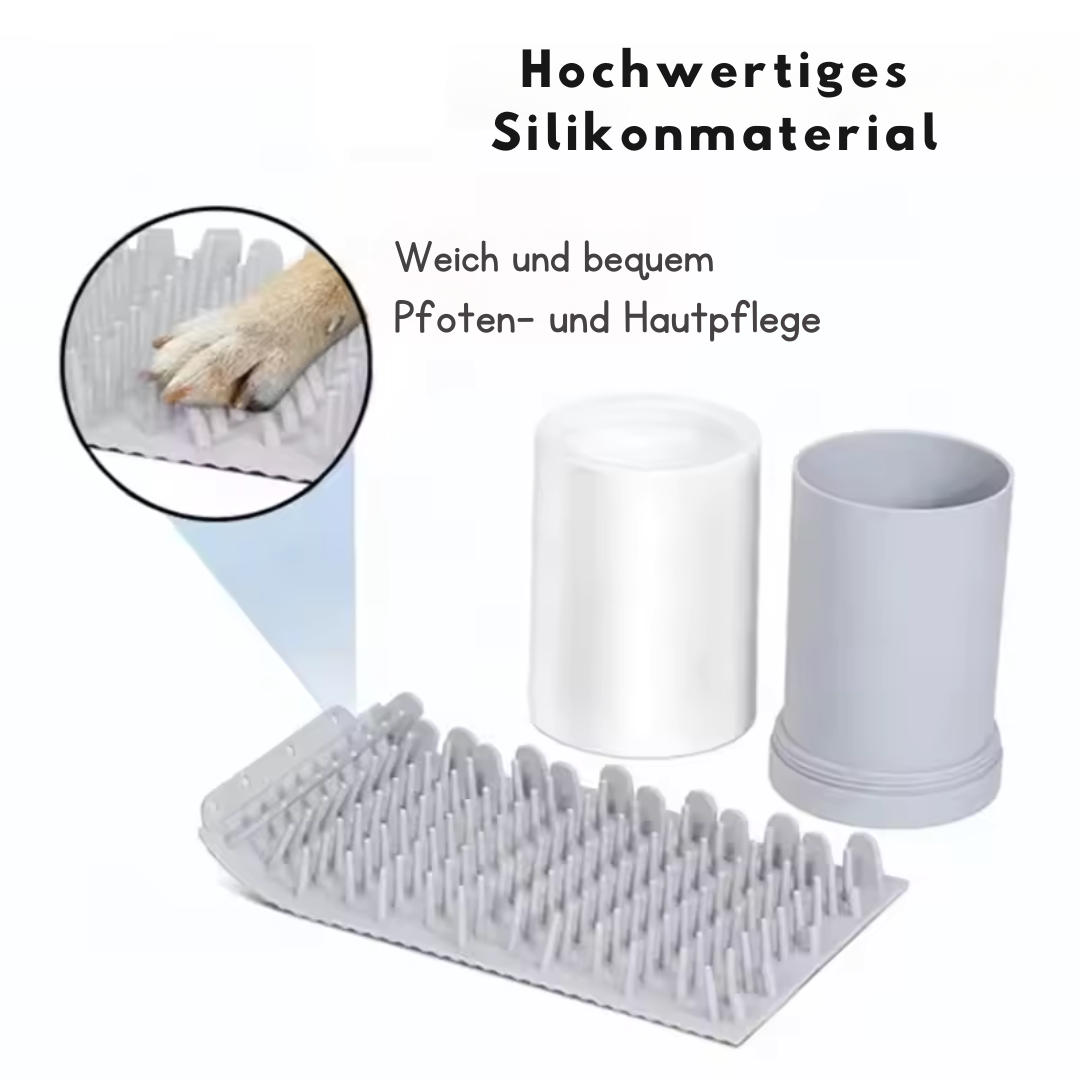 Pfotenreiniger mit Silikonborsten – Sanfte & schnelle Pfotenreinigung