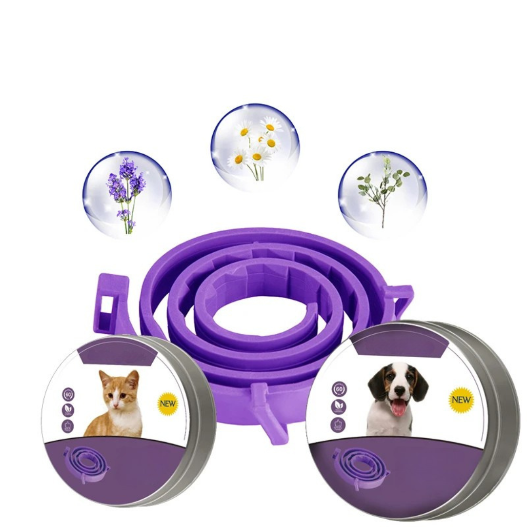 Pheromon-Beruhigungshalsband für Haustiere – 60 Tage pure Entspannung