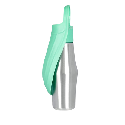 Professionelle Tiertrinkflasche für unterwegs | 800 ml Edelstahl