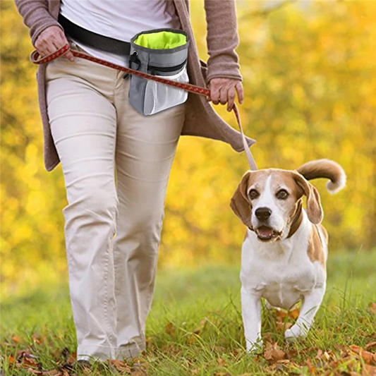 Profi Hundetrainingstasche mit Leckerli- & Kotbeutel-Fach