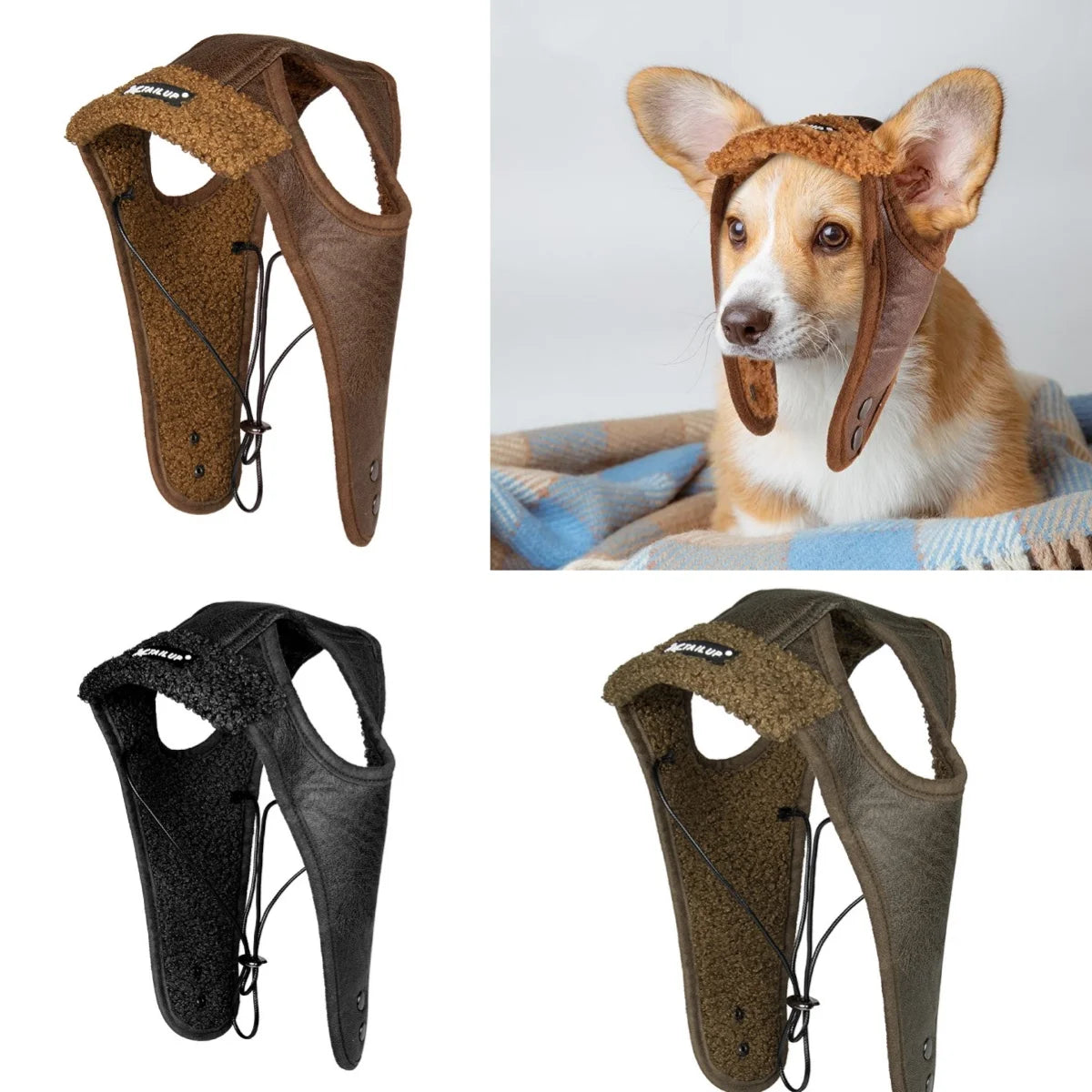 Winterfliegermütze für Haustier – Warm & Bequem