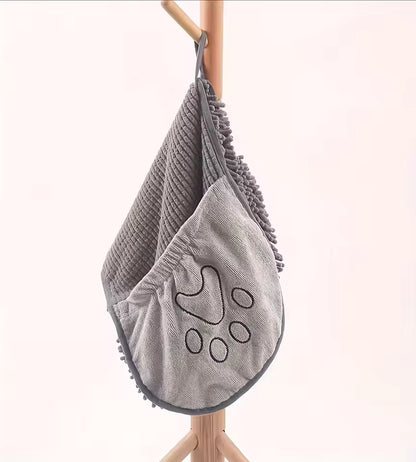 Ultra saugfähiges Mikrofaser-Trockentuch für Hunde & Katzen