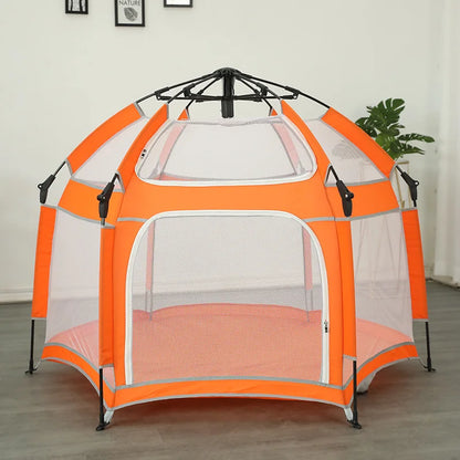 Faltbarer Haustier-Laufstall mit Pop-Up-System
