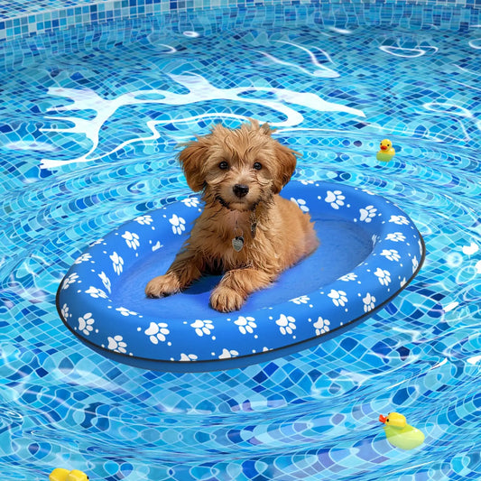 Aufblasbares Hundepool-Floß – Sommer-Spaß für Hunde 🌊