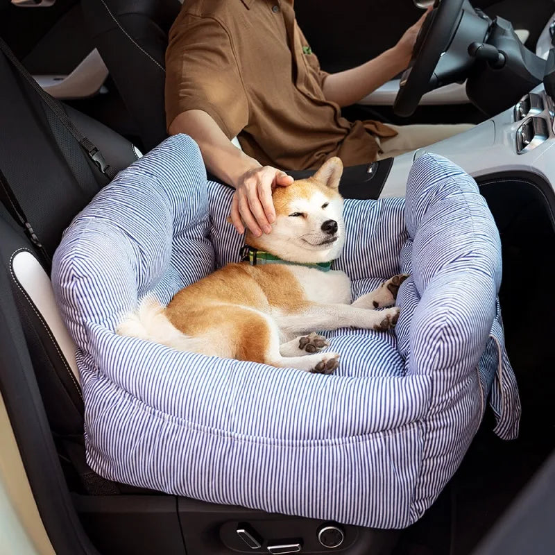 Luxus Auto-Hundesitz – weich, sicher & tragbar für jede Fahrt 🚗🐶