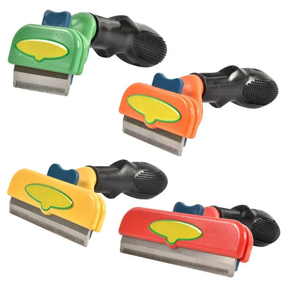 Enthaarungsbürste – Professioneller Fellkamm für Hunde & Katzen jeder Felllänge