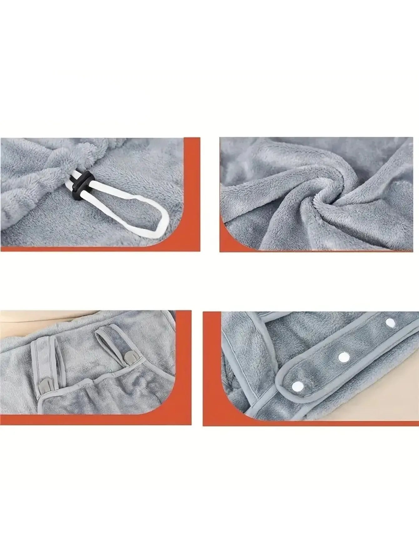 Flauschige Katzen-Trageschürze mit Tasche – Warm, sicher & gemütlich für Zuhause & Reisen