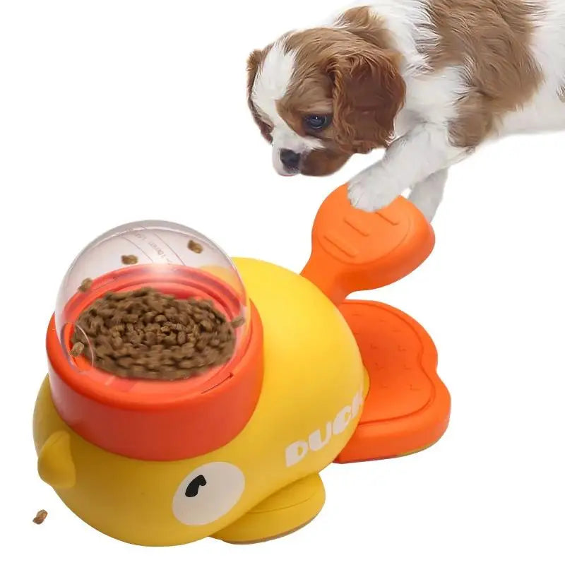 Interaktiver Futterspender in Form einer Ente für Hunde 🪿