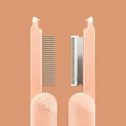 Faltbarer Fellkamm für sanfte Tierpflege