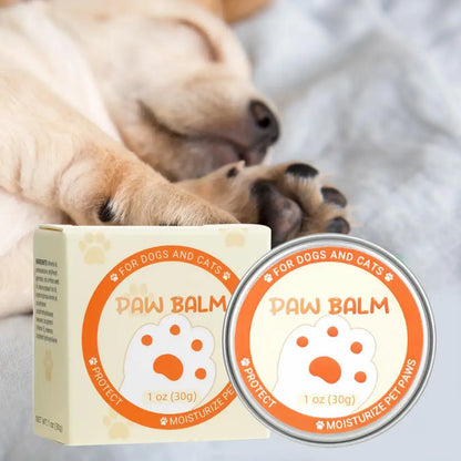 Natürlicher Pfotenschutz – Pflege für trockene Pfoten & Nasen