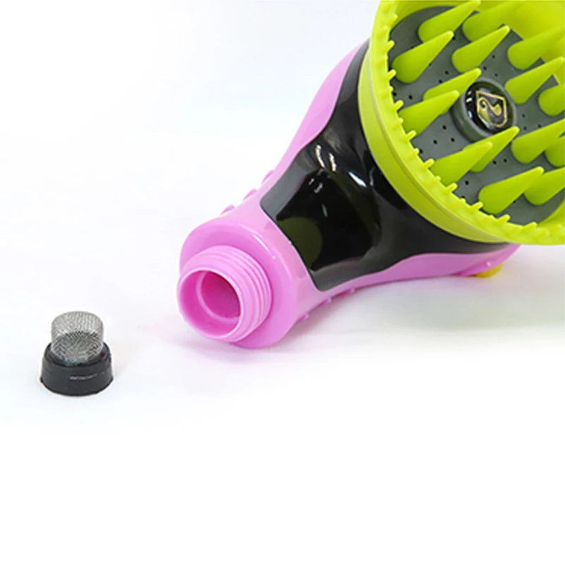 Sanfte Haustierdusche mit Massagefunktion – 2-in-1-Massage & Fellpflege für Hunde & Katzen