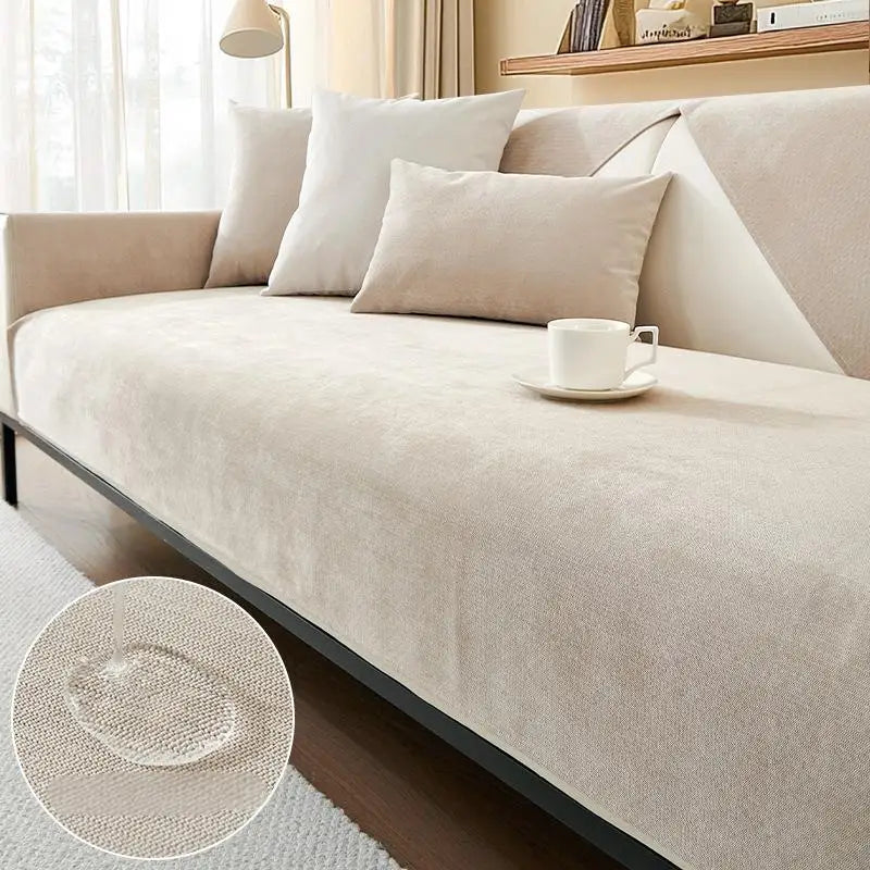 Moderner Sofa-Sitzbezug - rutschfest, wasserabweisend & kratzresistent