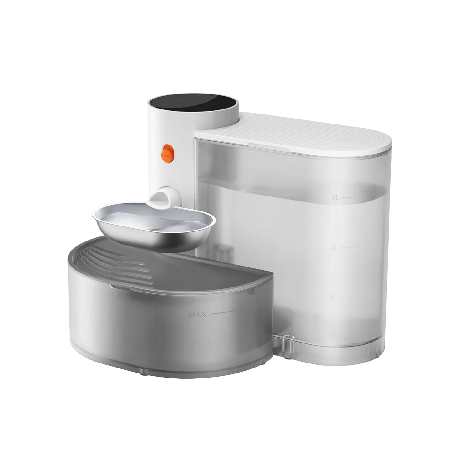 Automatischer Haustier-Wasserbrunnen – Kabellos, Leise & Selbst-Nachfüllend